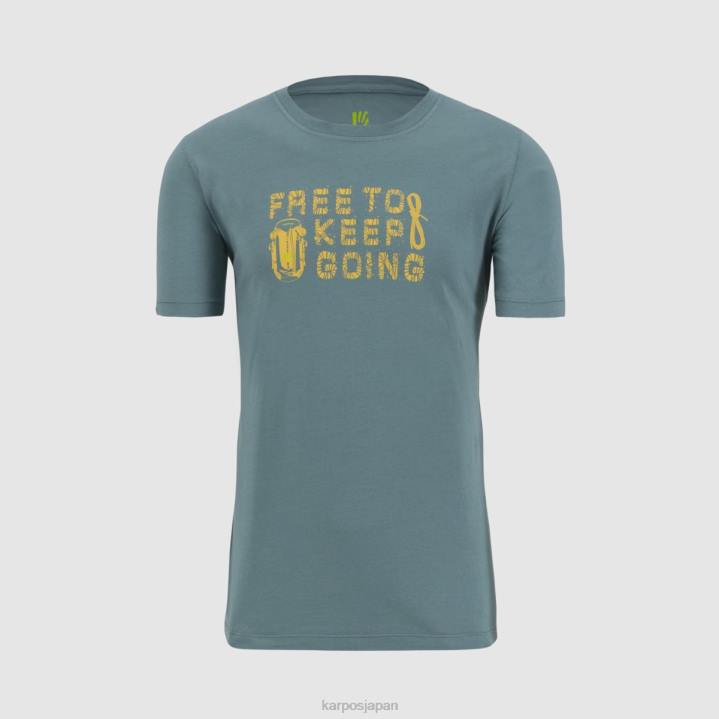 Tシャツ| 北大西洋 Karpos 男性 クロッカス Tシャツ F4DL404