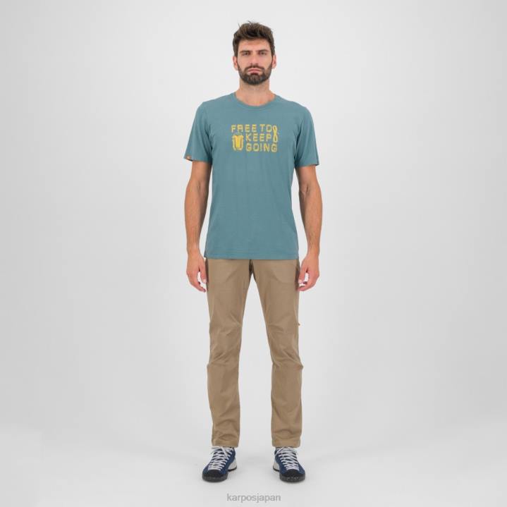 Tシャツ| 北大西洋 Karpos 男性 クロッカス Tシャツ F4DL404