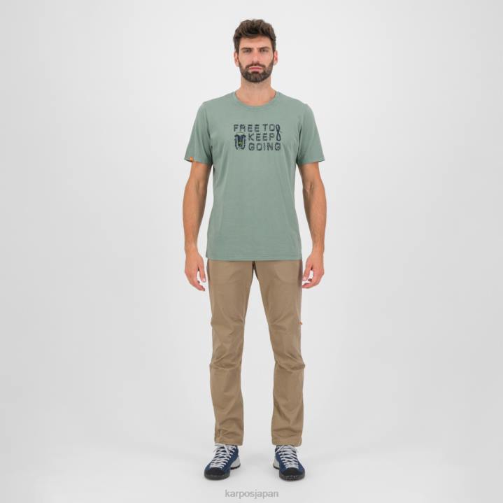 Tシャツ| 波しぶき Karpos 男性 クロッカス Tシャツ F4DL405