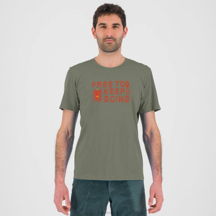 Tシャツ| タイム/スパイシーオレンジ Karpos 男性 クロッカス Tシャツ F4DL406