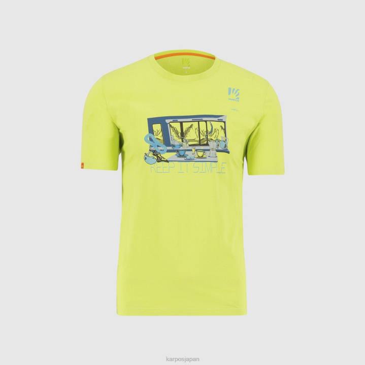 Tシャツ| キウイコラーダ Karpos 男性 アネモネTシャツ F4DL408