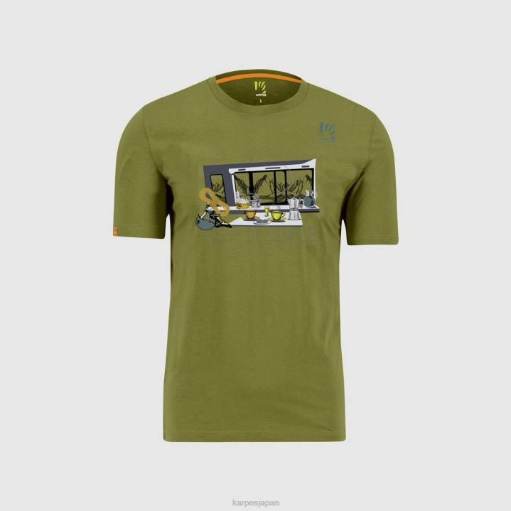 Tシャツ| グアカモーレ Karpos 男性 アネモネTシャツ F4DL409