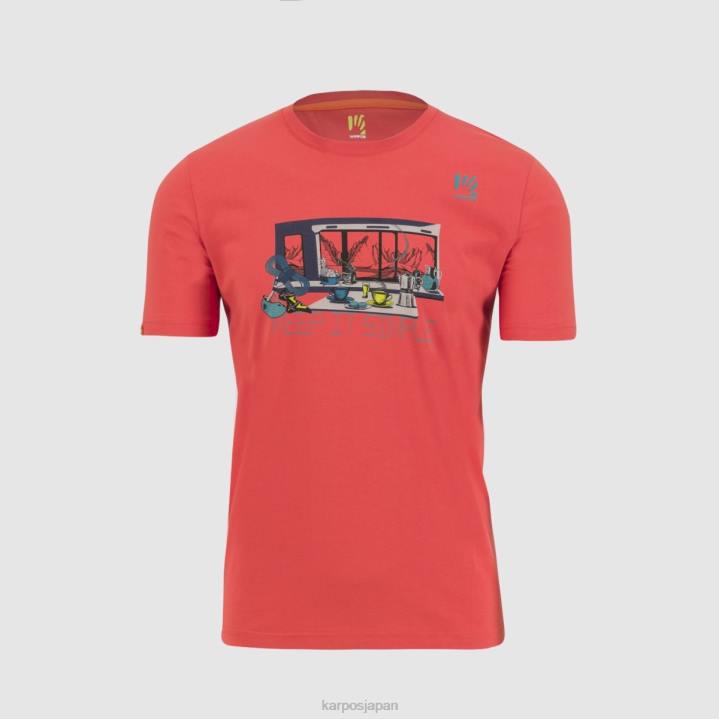 Tシャツ| パプリカ Karpos 男性 アネモネTシャツ F4DL412