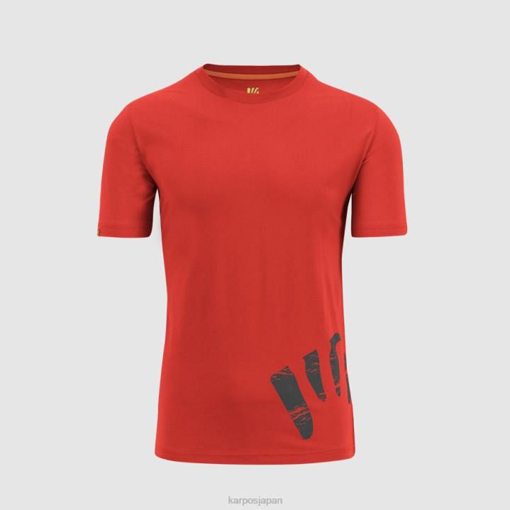 Tシャツ| パプリカ Karpos 男性 アストロアルピノ Tシャツ F4DL419