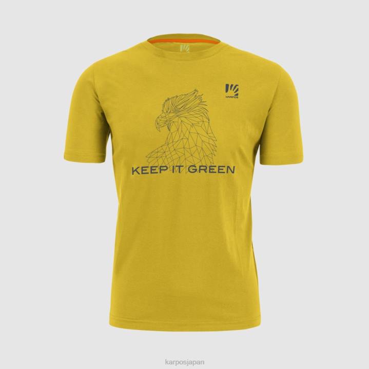 Tシャツ| レモンカレー Karpos 男性 ボタンドーロ Tシャツ F4DL422