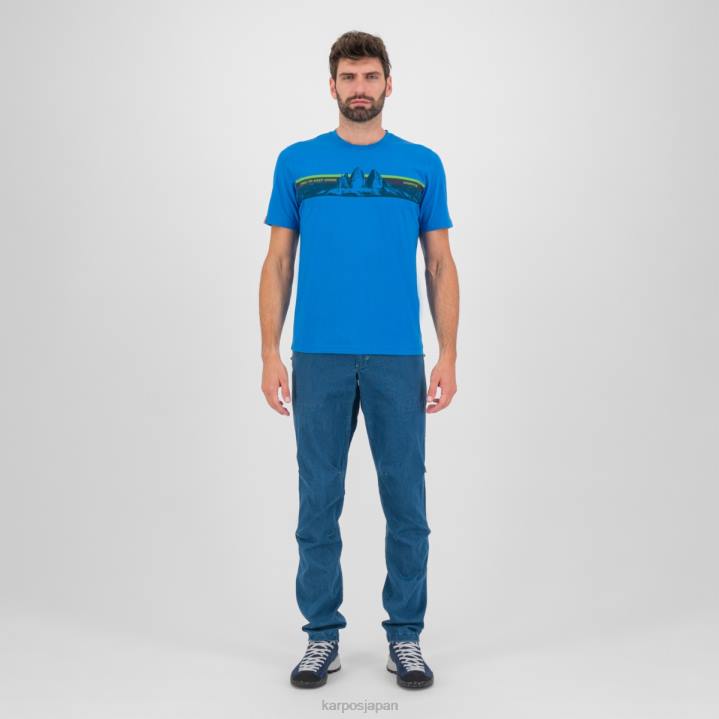 Tシャツ| インディゴホオジロ Karpos 男性 ジリオ Tシャツ F4DL427