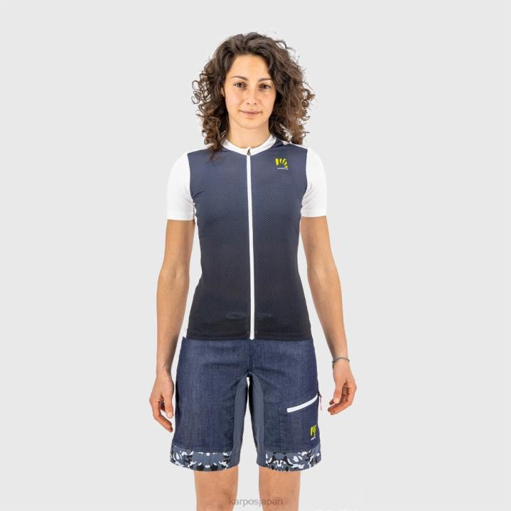 Tシャツ| オンブルブルー/ホワイト Karpos 女性 ヴァーヴ エヴォ W ジャージ F4DL1228