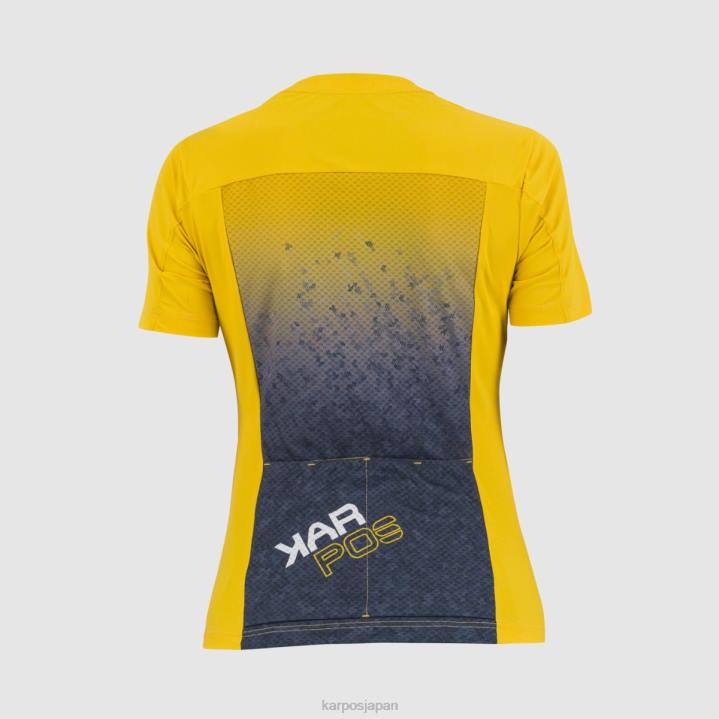 Tシャツ| レモンカレー/オンブルブルー Karpos 女性 ヴァーヴ エヴォ W ジャージ F4DL1230