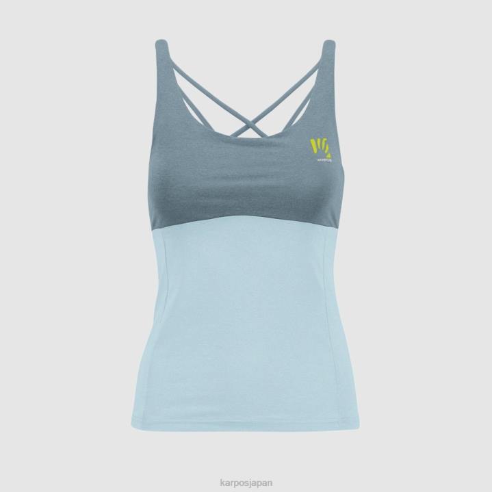 Tシャツ| スプリングレイク/アクアマリン Karpos 女性 ブルエボWトップ F4DL1324