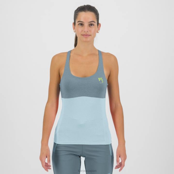 Tシャツ| スプリングレイク/アクアマリン Karpos 女性 ブルエボWトップ F4DL1324