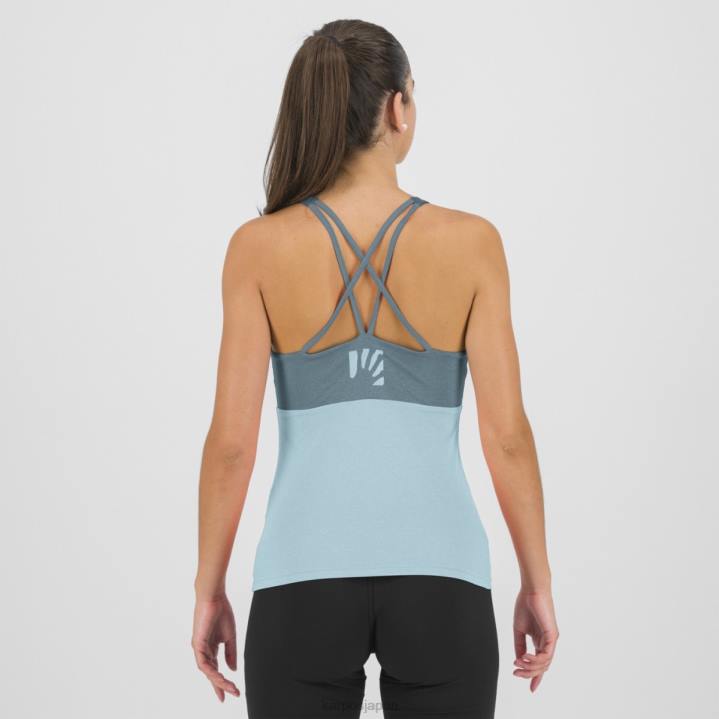 Tシャツ| スプリングレイク/アクアマリン Karpos 女性 ブルエボWトップ F4DL1324