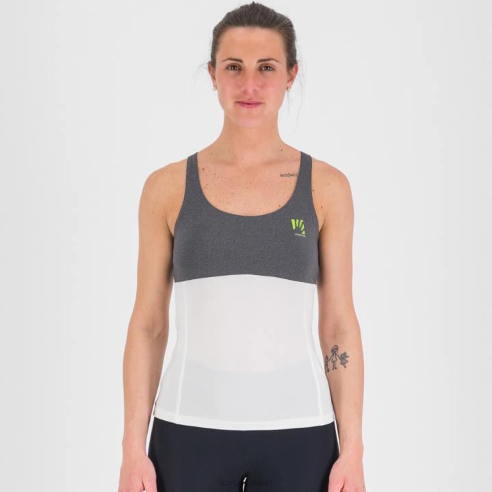 Tシャツ| 白黒 Karpos 女性 ブルエボWトップ F4DL1326