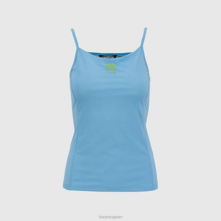 Tシャツ| アクアマリン/スプリングレイク Karpos 女性 ブルサンエボWトップ F4DL1342