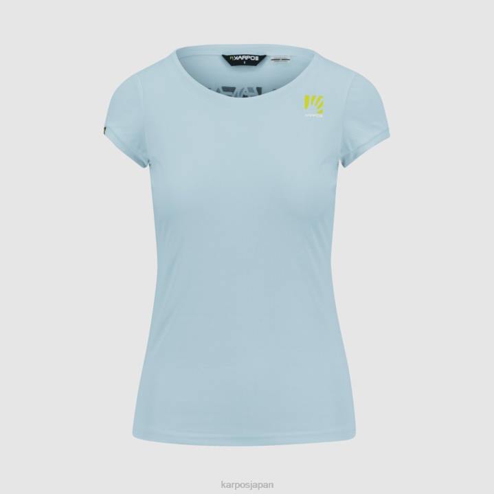 Tシャツ| アクアマリン/ヴィンテージインディゴ/スプリ Karpos 女性 ロマWジャージ F4DL1374