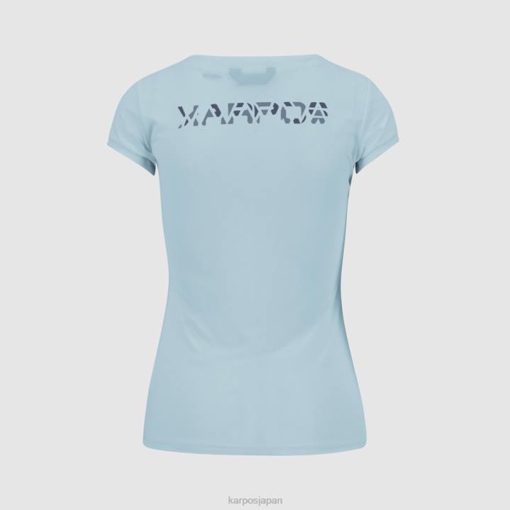 Tシャツ| アクアマリン/ヴィンテージインディゴ/スプリ Karpos 女性 ロマWジャージ F4DL1374