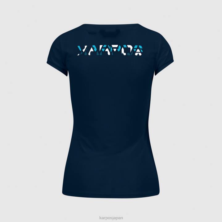 Tシャツ| スカイキャプテン/ホワイト/ブルーアトール Karpos 女性 ロマWジャージ F4DL1375