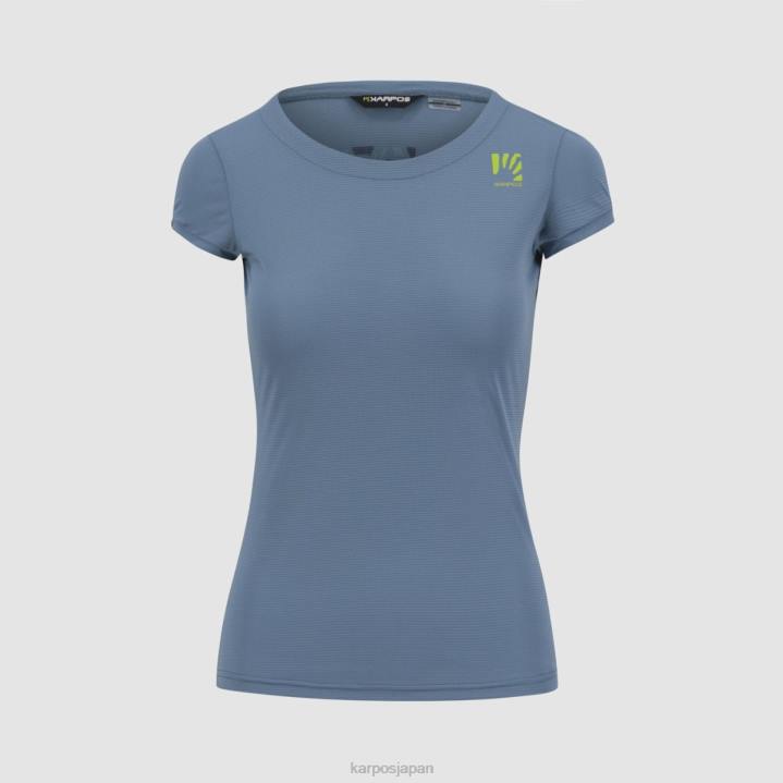 Tシャツ| スプリングレイク/アクアマリン/ヴィンテージ Karpos 女性 ロマWジャージ F4DL1378