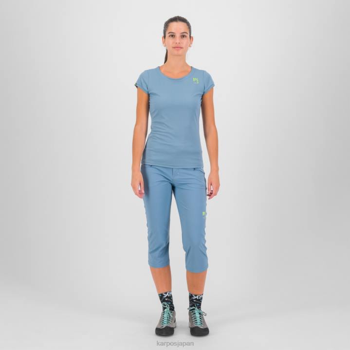 Tシャツ| スプリングレイク/アクアマリン/ヴィンテージ Karpos 女性 ロマWジャージ F4DL1378