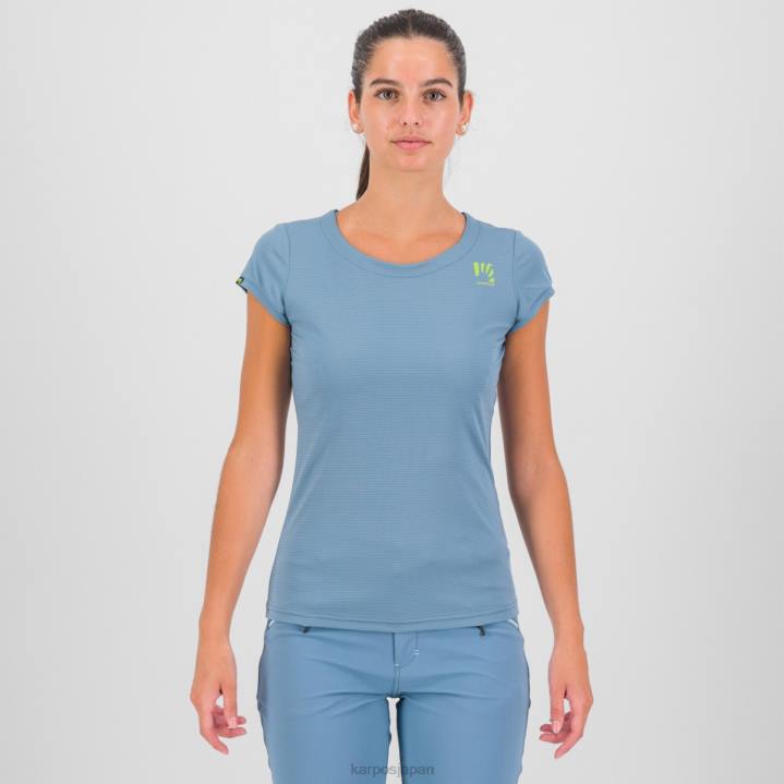 Tシャツ| スプリングレイク/アクアマリン/ヴィンテージ Karpos 女性 ロマWジャージ F4DL1378