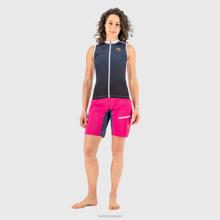 Tシャツ| オンブルブルー/キャバレー Karpos 女性 verve evo w ノースリーブ F4DL1237