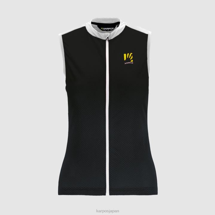 Tシャツ| オンブルブルー/ホワイト Karpos 女性 verve evo w ノースリーブ F4DL1239