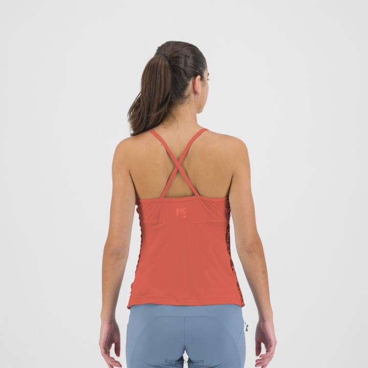 Tシャツ| ホットコーラル Karpos 女性 イージーフリズ w トップ F4DL1290