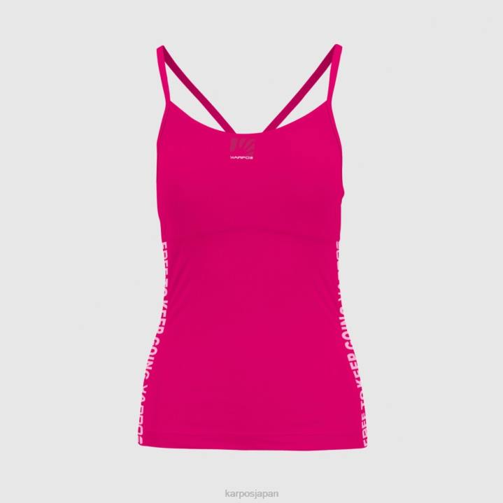 Tシャツ| ほのめかし Karpos 女性 イージーフリズ w トップ F4DL1291