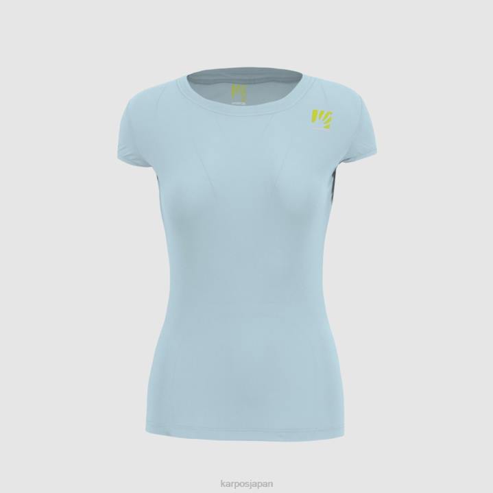 Tシャツ| アクアマリン Karpos 女性 気楽なwジャージ F4DL1293