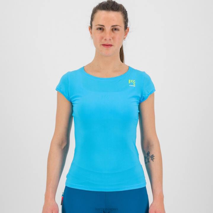 Tシャツ| 青い環礁 Karpos 女性 気楽なwジャージ F4DL1294