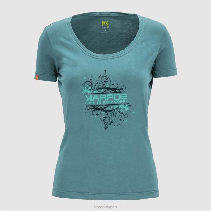 Tシャツ| ハイドロ Karpos 女性 クロッカスw Tシャツ F4DL1330