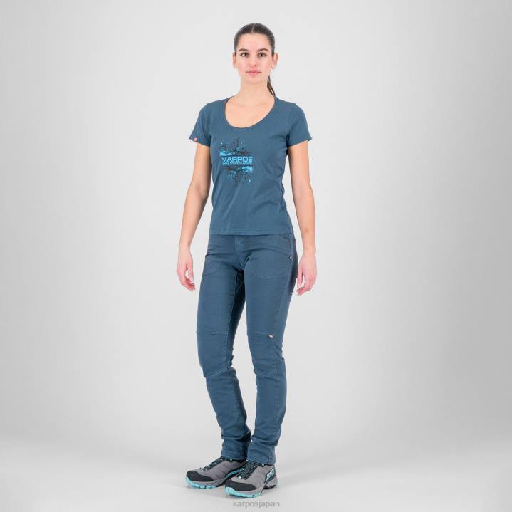 Tシャツ| 夜中 Karpos 女性 クロッカスw Tシャツ F4DL1334