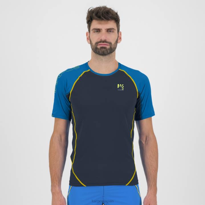 Tシャツ| 宇宙/インディゴ b. Karpos 男性 ラバレドジャージ F4DL354