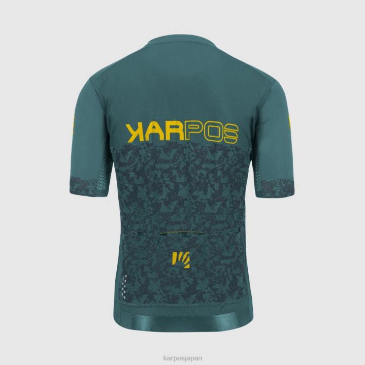 Tシャツ| 北大西洋岸/ダークスレート/レモン c. Karpos 男性 ジャンプジャージ F4DL307