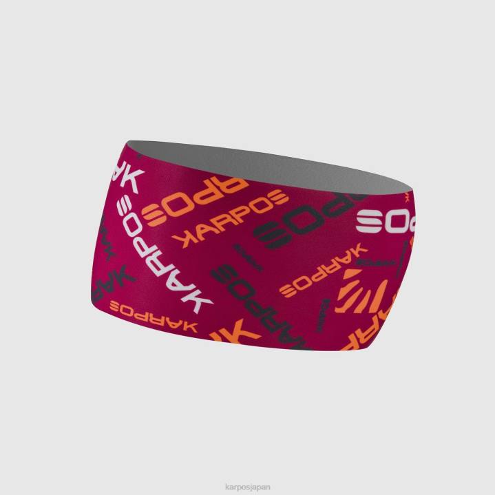 帽子| グラニータ/v.オレンジ/ゴーティックグレープ Karpos 男性 ペルモヘッドバンド F4DL834